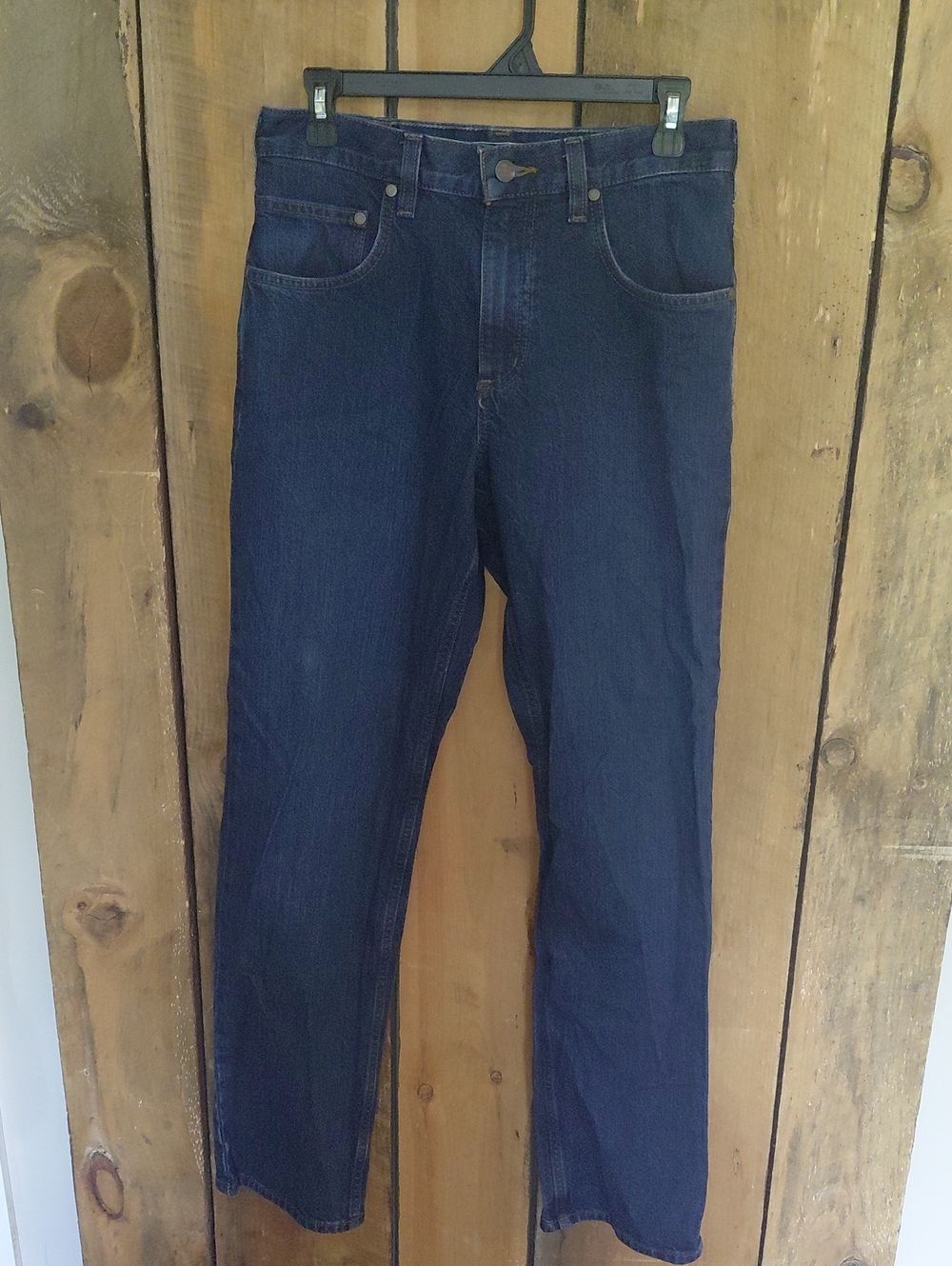 Carhartt Men's Relaxed Straight Dark Blue Jeans 30X32